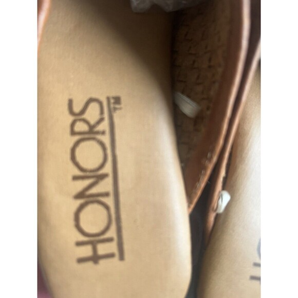 Vintage Honors by Rottles Brown Woven Leather Women’s Shoes/slip On/mules- 5.5 - Picture 9 of 11